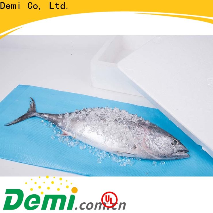 Demi water absorbing pads to reduce odor for shipping