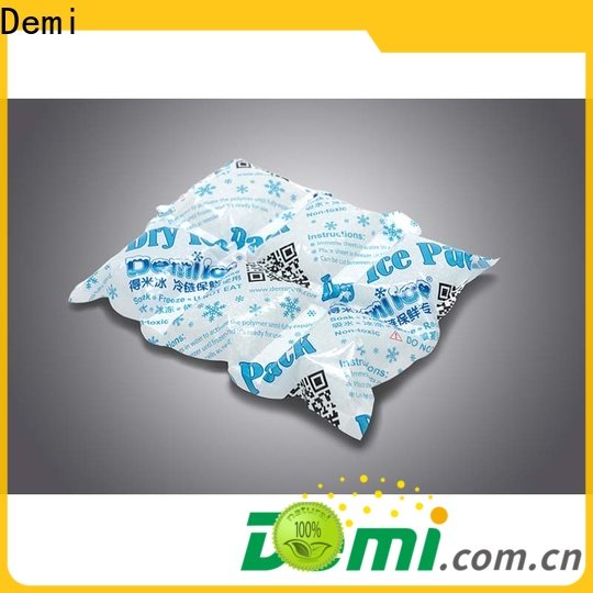 Demi dry ice packs for shipping for indoor