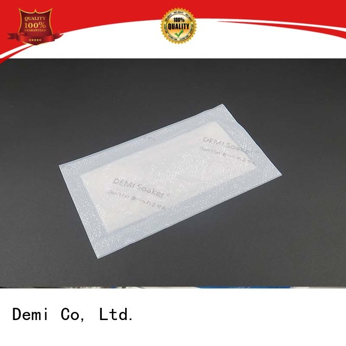 Demi tray absorbent meat pads to ensure the best possible food for food