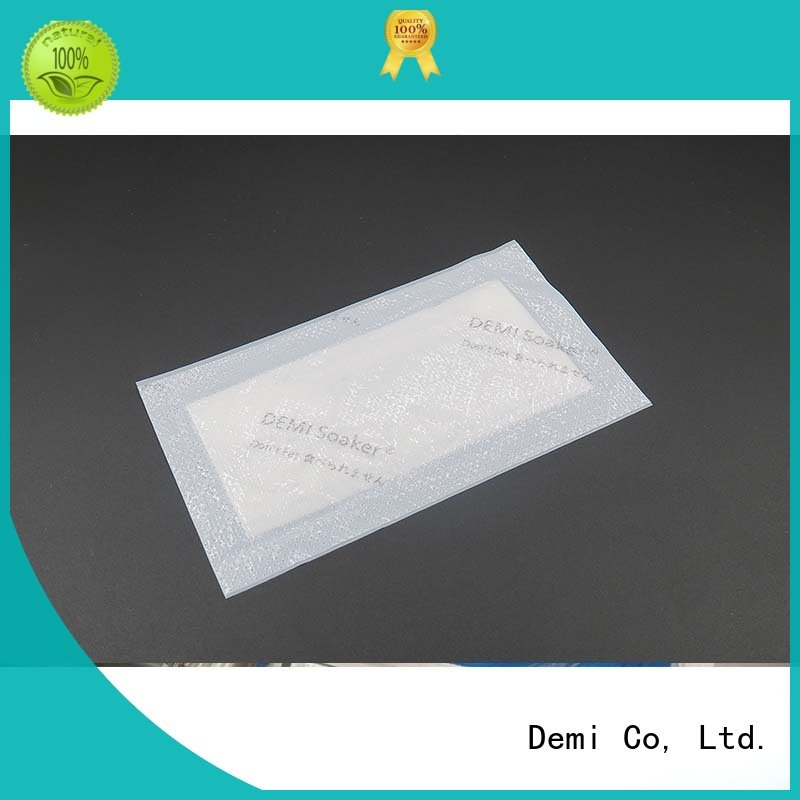 Demi safety chicken absorbent pad maintaining great product presentation for indoor