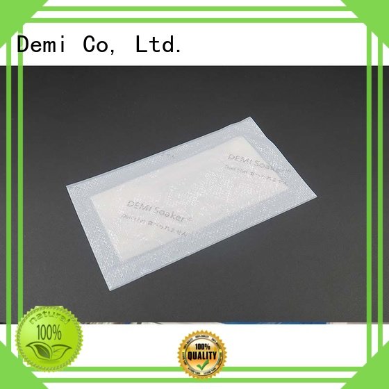 Demi absorbent absorbent pads for meat packaging maintaining great product presentation for food