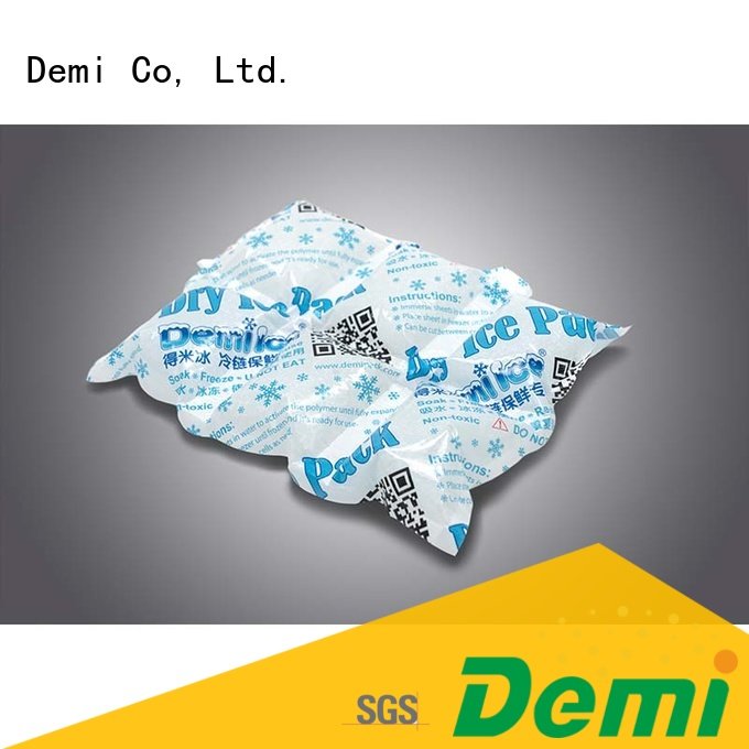 Demi online dry ice pack to absorb excess water for indoor