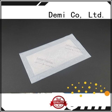 Demi absorbent absorbent pads for meat packaging maintaining great product presentation for home